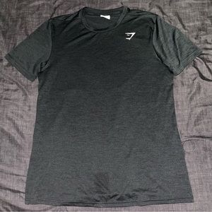 Gymshark men’s workout shirt black size medium